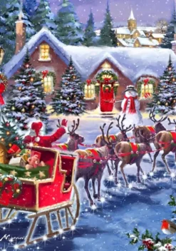 Santa And Sleigh