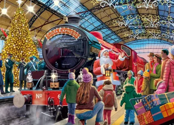 Santa at the Station
