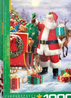 Santa with Sled