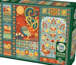 Scandi Chicken Quilt