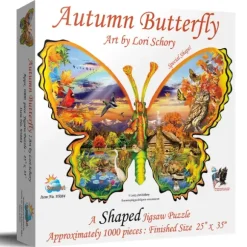 Schory Lori - Puzzle Forme - Papillon d'Automne