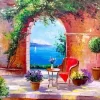Sea View Through the Arch