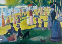 Seurat Georges - Georges Seurat - A Sunday Afternoon on the Island of La Grande Jatte, 1886