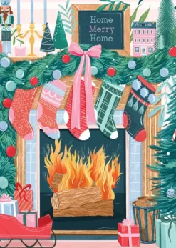 Simply, Katy - Cheminée de Noël