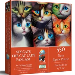 Six Chats Le Chat Lady Fantasy