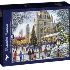 Skating Outside Natural History Museum
