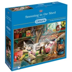 Snoozing in The Shed