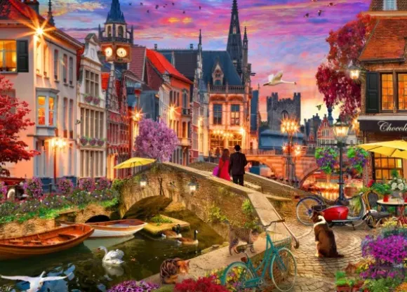 Soirée sur le Canal
