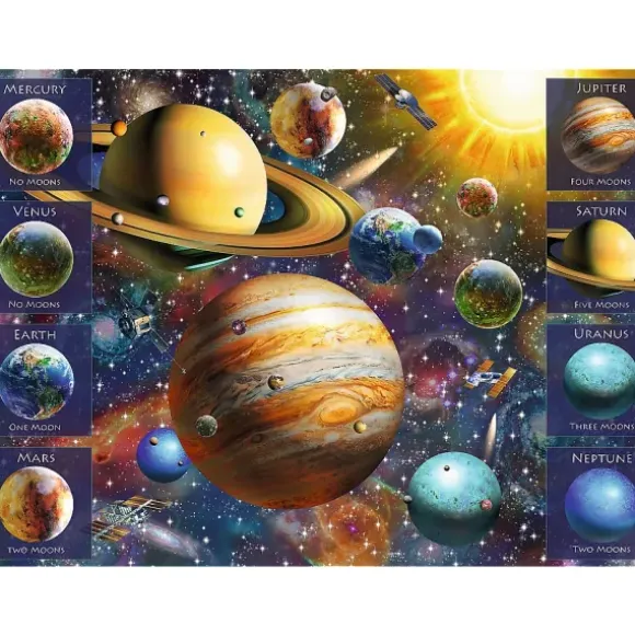 Spiral Puzzle - Solar system