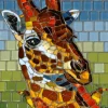 Stained Glass Giraffe