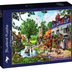 Steve Crisp - A Village in Summer