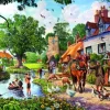 Steve Crisp - A Village in Summer