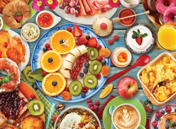 Table de Petit Déjeuner