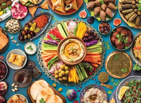 Table du Moyen-Orient