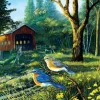 Terry Doughty - Sleepy Hollow Blue Birds