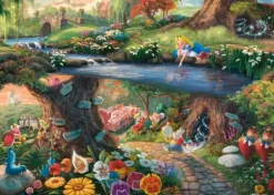 Thomas Kinkade - Disney - Alice au Pays des Merveilles