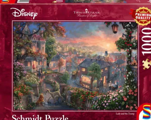 Thomas Kinkade - Disney - La Belle et le Clochard