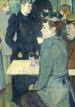Toulouse-Lautrec Henri de - Henri de Toulouse-Lautrec : Au Moulin de la Galette, 1892