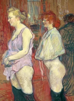 Toulouse-Lautrec Henri de - Henri de Toulouse-Lautrec : Rue des Moulins, 1894