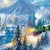 Train de Noël en Montagne