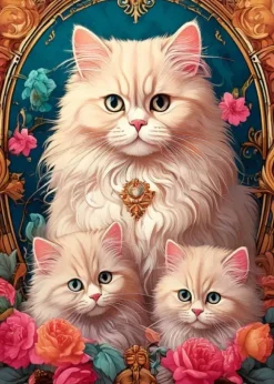 Trio de Chats