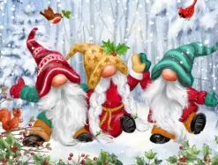 Trois Gnomes d'Hiver