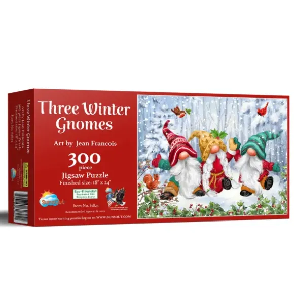 Trois Gnomes d'Hiver