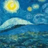 Van Gogh Vincent - Van Gogh Vincent - Nuit Etoilée sur le Rhône