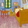 Van Gogh Vincent - Vincent Van Gogh - Bedroom in Arles, 1888