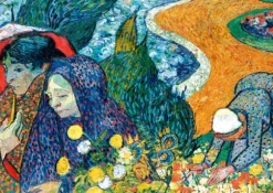 Van Gogh Vincent - Vincent Van Gogh - Memory of the Garden at Etten (Ladies of Arles), 1888