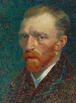 Van Gogh Vincent - Vincent Van Gogh - Autoportrait, 1887
