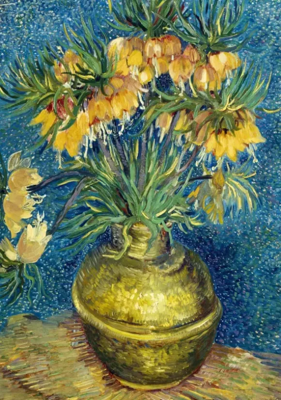 Van Gogh Vincent - Vincent Van Gogh - Imperial Fritillaries in a Copper Vase, 1887