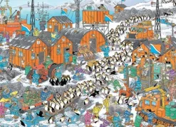 Van Haasteren Jan - JAN VAN HAASTEREN - EXPÉDITION AU PÔLE SUD (1000 PIECES)