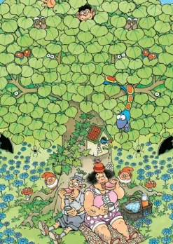 Van Haasteren Jan - Jan Van Haasteren - Goûter Sous l'Arbre Enchanté