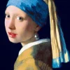 Vermeer Johannes - Vermeer- Girl with a Pearl Earring, 1665