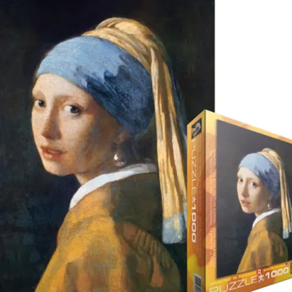 Vermeer Johannes - Vermeer Johannes : La Jeune Fille à la Perle, 1665