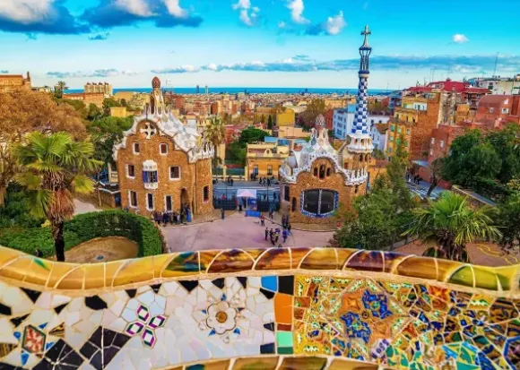 View from Park Guell, Barcelona