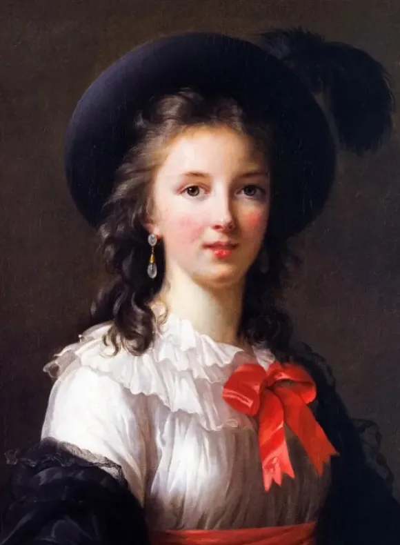 Vigee le Brun Louise-Élisabeth - Louise-Élisabeth Vigee le Brun : autoportrait, 1781