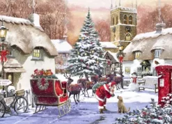 Village and Santa