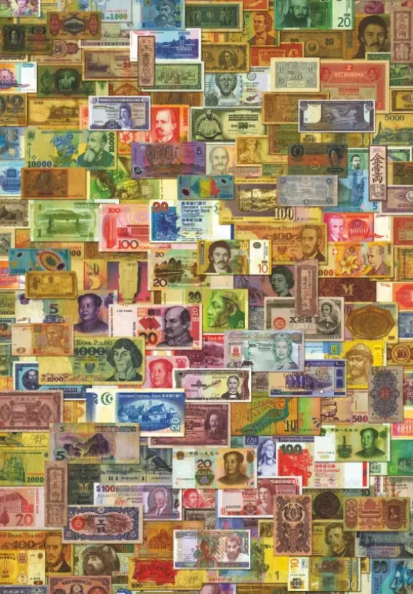 Vintage Collage - Billets de Banque