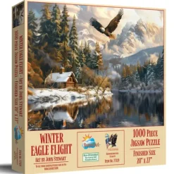 Vol de l'Aigle d'Hiver
