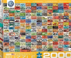Volkswagon Groovy Bus Collage