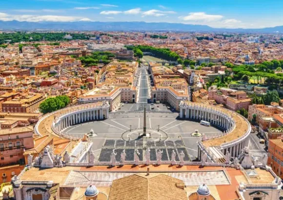 Vue du Vatican