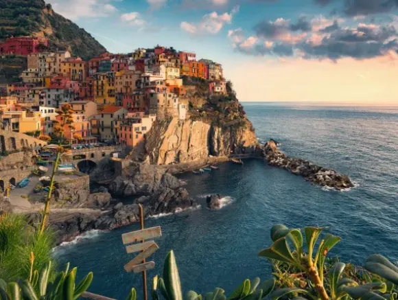 Vue sur les Cinque Terre