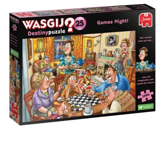WASGIJ DESTINY 25 - SOIRÉE DE JEUX ! (1000 PIECES)