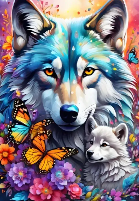 Wolves - Maternal Love Collection